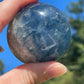 Blue and Green Fluorite Sphere
