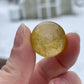 Rainbow Golden Rutile Mini Sphere: Crystal Carving, Meditation Stone