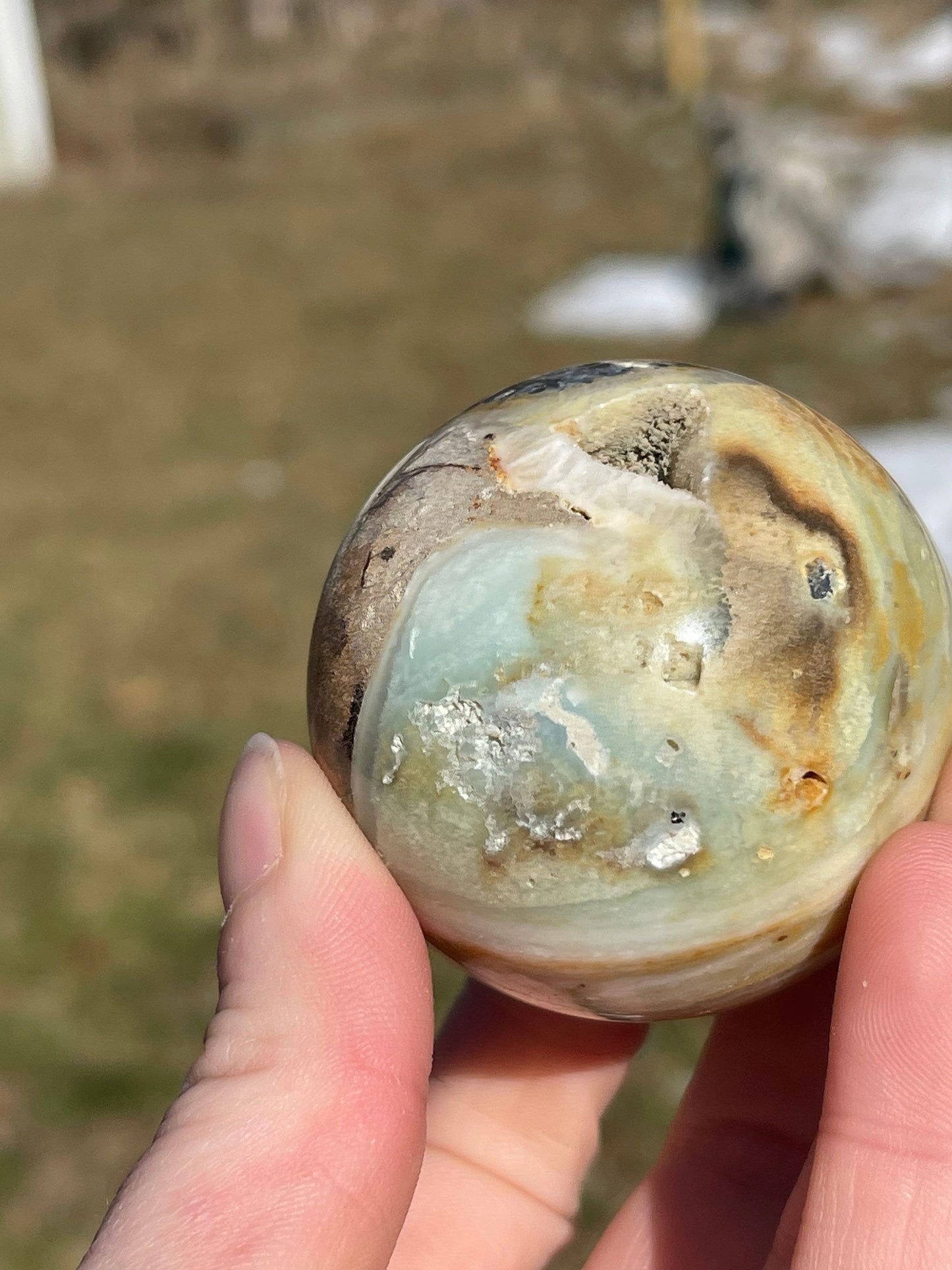 Caribbean Calcite Sphere