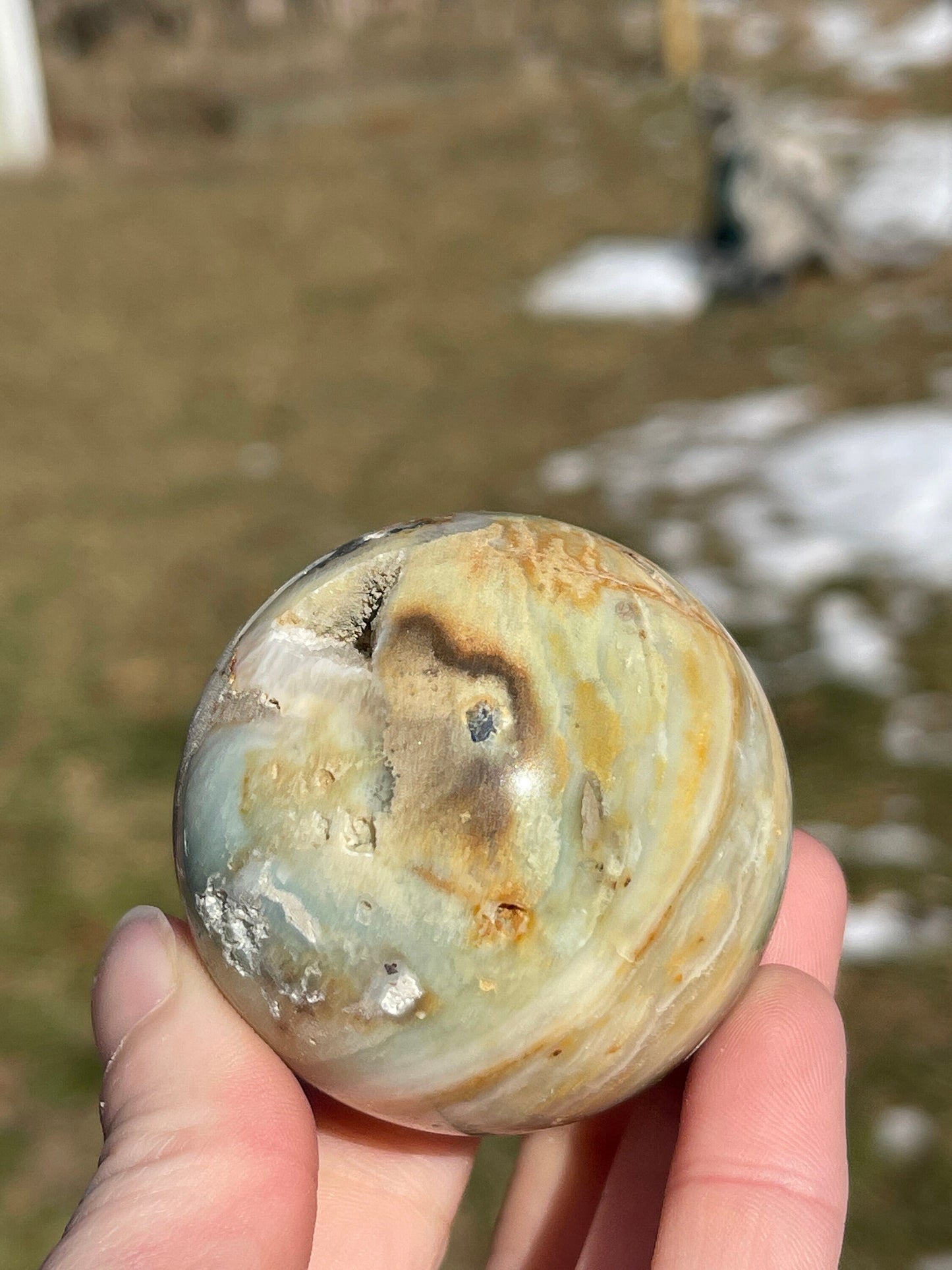Caribbean Calcite Sphere