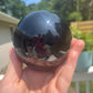 Large Golden Sheen Obsidian Sphere: Meditation Crystal Gift