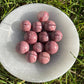 Rhodonite Mini Sphere: Calming Meditation Crystal Gift