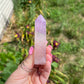 Lavender Fluorite Crystal Tower