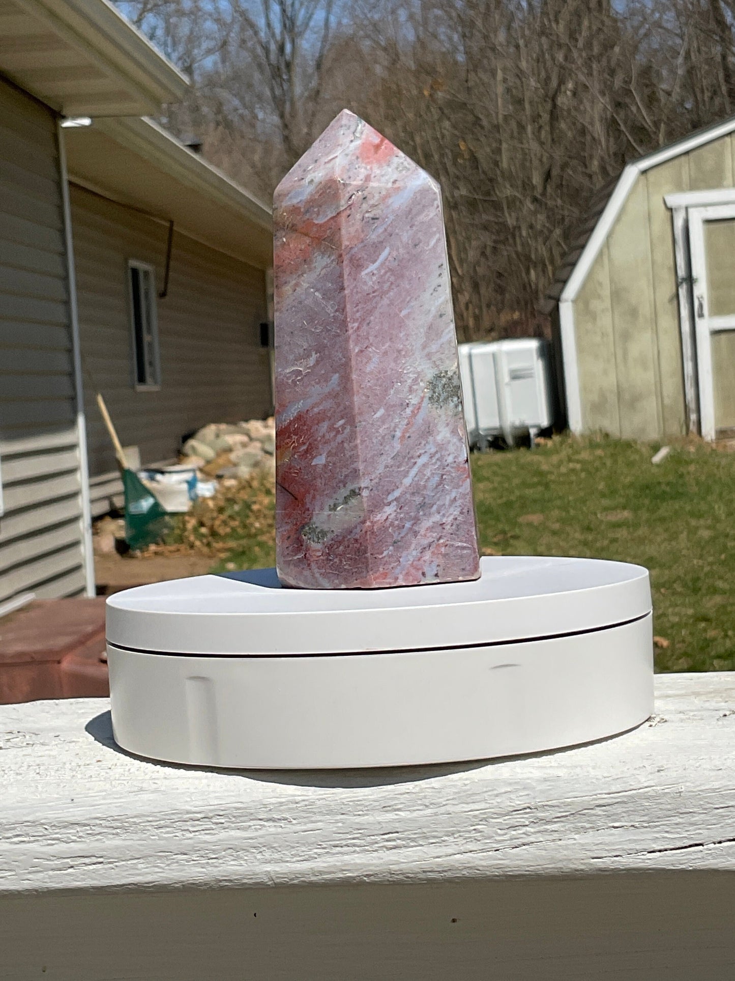 Ocean Jasper Crystal Tower