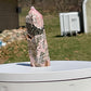 Rhodochrosite & Pyrite Crystal Tower