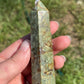 Rainforest Rhyolite Jasper Crystal Tower
