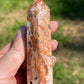 Calcite & Blue Apatite Crystal Tower