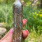 Moss Agate Crystal Tower: New Beginnings, Resolution, Relaxation