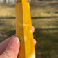 Mookaite Jasper Crystal Tower: Meditation Healing Stone (3.7in)