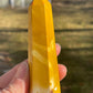 Mookaite Jasper Crystal Tower: Meditation Healing Stone (3.7in)