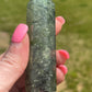 Prehnite Crystal Tower: Meditation Stone Carving (3.2in)