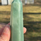 Green Aventurine Crystal Tower D | Meditation Stone | Crystal Carving | Manifest Abundance | Prosperity