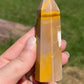Mookaite Jasper Crystal Tower: Australian Carved Stone