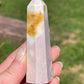 Mookaite Jasper Crystal Tower: Meditation Carving (1.9oz)