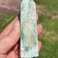 Blue Aragonite Crystal Tower C | Crystal Gift | Meditation Stone