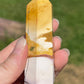 Mookaite Jasper Crystal Tower: Australian Healing Stone