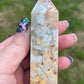 Ibis Brecciated Jasper Tower B | Crystal Carving | Meditation Crystal