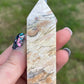 Ibis Brecciated Jasper Tower A | Crystal Carving | Meditation Crystal