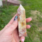 Ibis Brecciated Jasper Tower E | Crystal Carving | Meditation Crystal