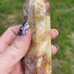 Ibis Brecciated Jasper Tower E | Crystal Carving | Meditation Crystal