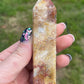 Ibis Brecciated Jasper Tower E | Crystal Carving | Meditation Crystal