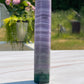 Silk Fluorite Crystal Tower B: Chakra Meditation Stone
