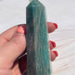Amazonite Crystal Tower: Soothing Meditation Stone
