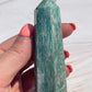 Amazonite Crystal Tower: Soothing Meditation Stone
