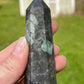 Emerald Crystal Tower: Healing Meditation Carving