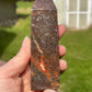 Money Agate Crystal Tower: Indonesian Bloodstone Healing