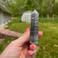 Picasso Jasper Crystal Tower: Meditation Healing Stone