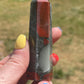 African Bloodstone Crystal Tower with Pyrite Inclusions