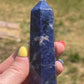 Sodalite Tower: Reiki Healing Crystal Obelisk