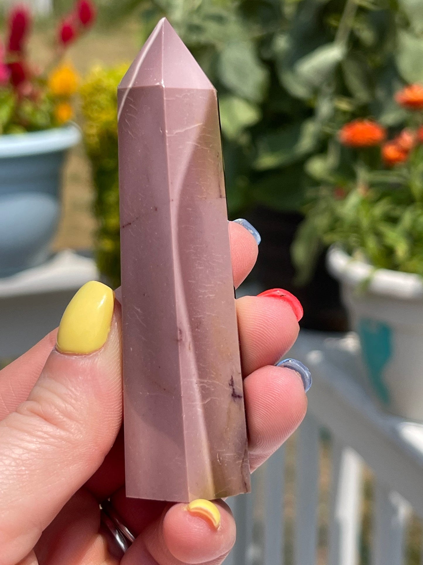 Mookaite Jasper Crystal Tower