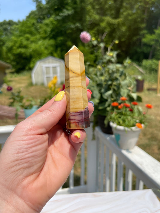 Mookaite Jasper Crystal Tower
