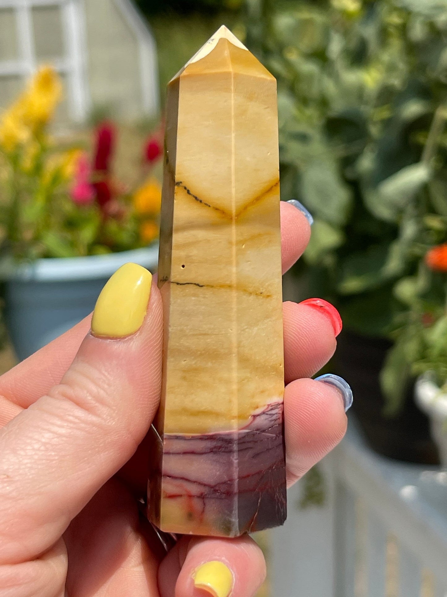 Mookaite Jasper Crystal Tower