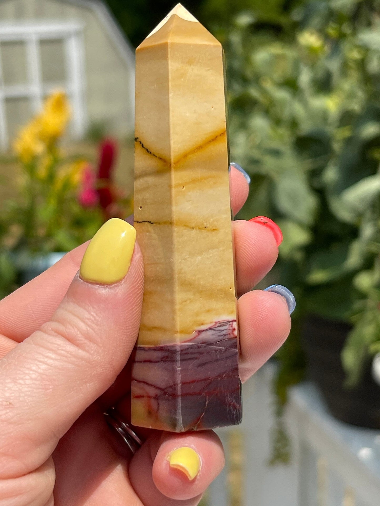 Mookaite Jasper Crystal Tower