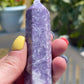 Lepidolite Crystal Tower