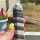 Zebra Calcite Tower: Stone of Motivation, Chakra Healing