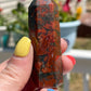 Carnelian Moss Agate Tower