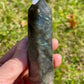 Blue Flash Labradorite Crystal Tower