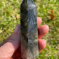 Blue Flash Labradorite Crystal Tower