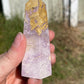 Phosphosiderite Crystal Tower