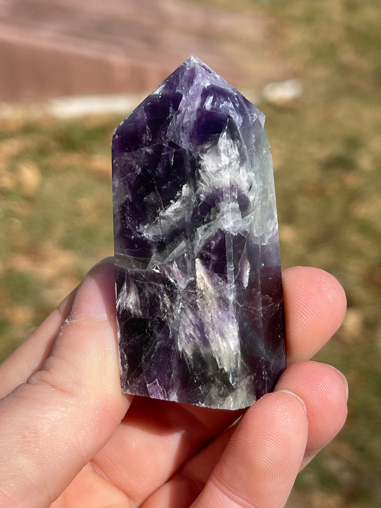 Snowflake Fluorite Tower
