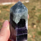 Snowflake Fluorite Crystal Tower