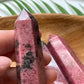 Rhodonite Crystal Tower