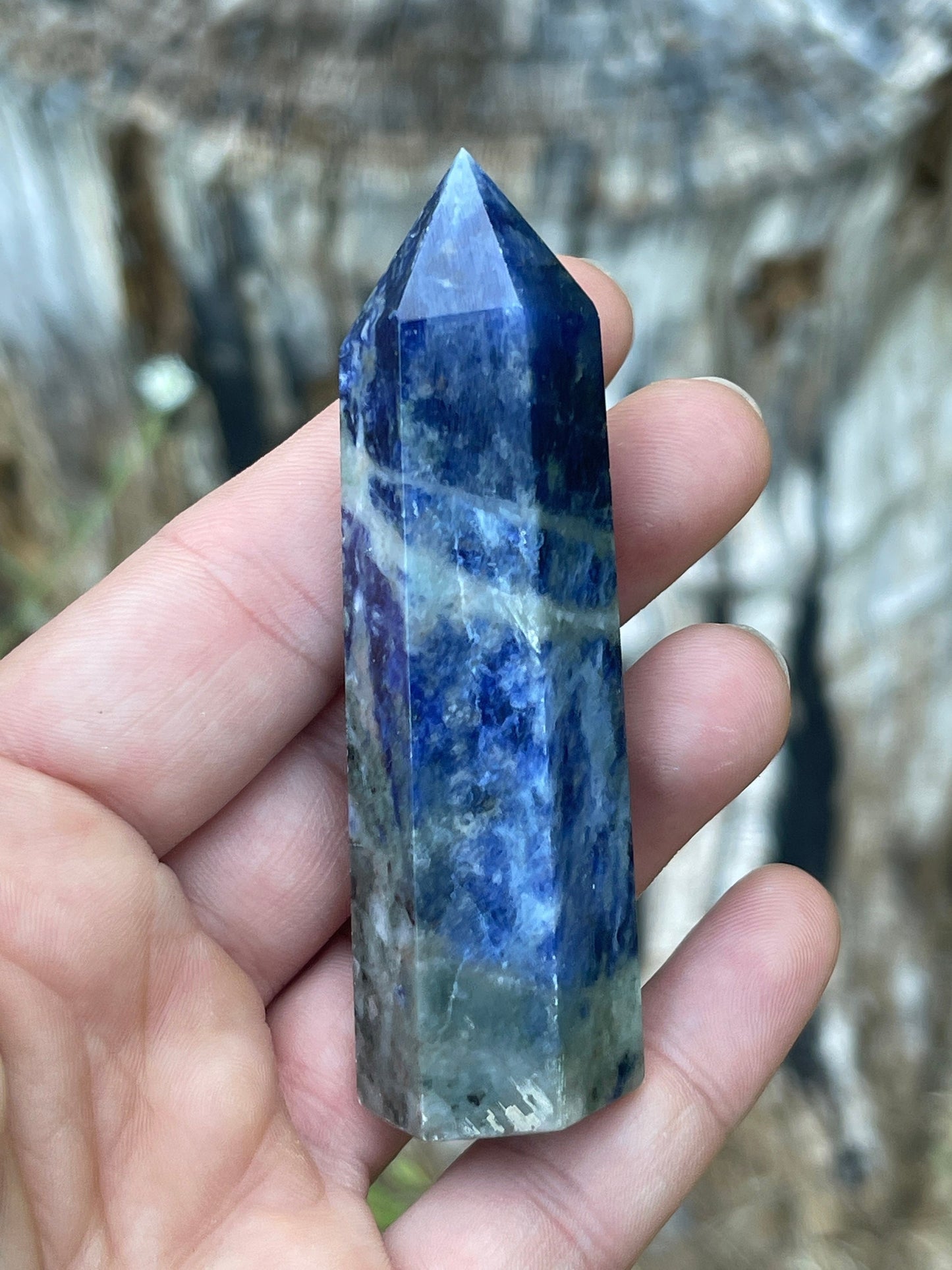 Sodalite Crystal Tower