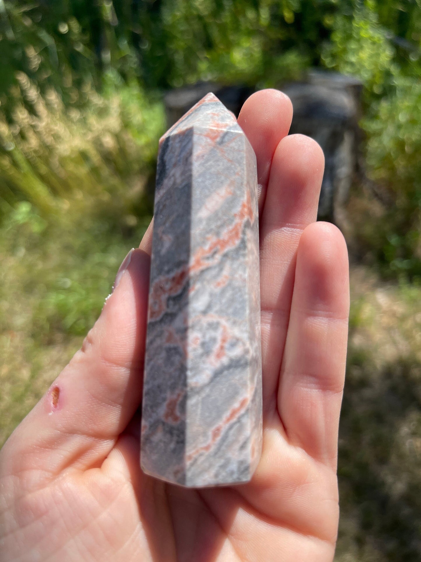 Pink zebra jasper