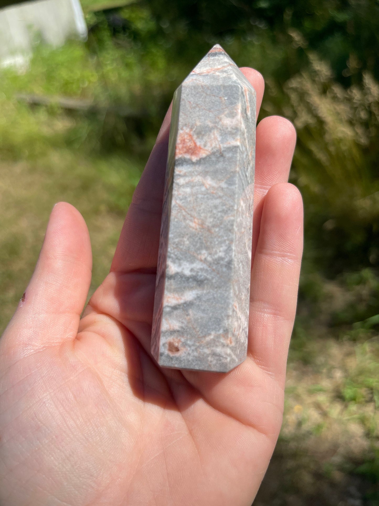 Pink zebra jasper