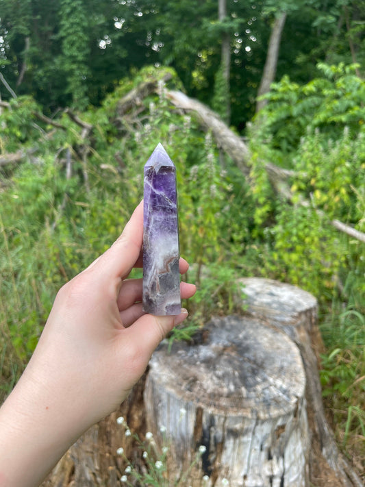 Dream Amethyst Crystal Tower